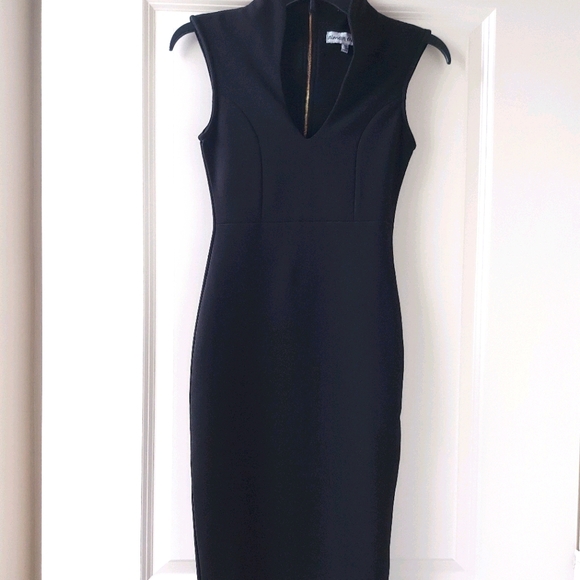 Almost Famous Black Sheath Dress XS - Picture 1 of 6